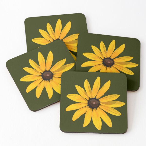 Item preview, Black-Eyed Susan (Green) designed and sold by Zia Frazier.