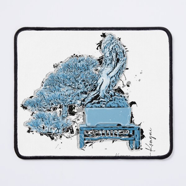Item preview, BLUE BONSAI DECORATION designed and sold by olivierjourjon.