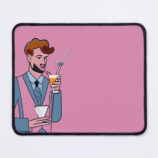Item preview, Man with drink 5 designed and sold by Nostalgic Revivial.