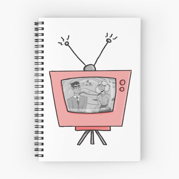 Artikelvorschau, Retro 60er Fernseher (Schwarzweiß) entworfen und verkauft von lavendervanilla.