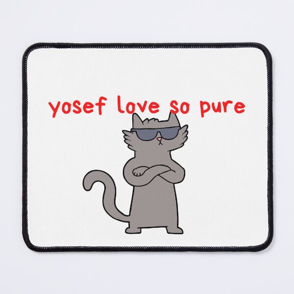 Item preview, Yousef love so pure cool cat designed and sold by Arts & Style.