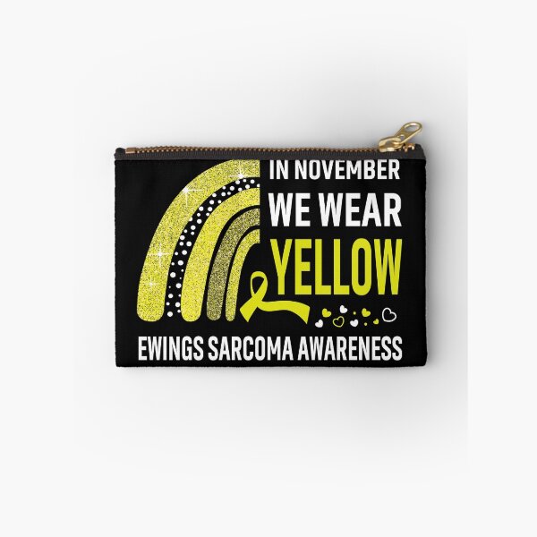 Item preview, In November We Wear Yellow Ewings Sarcoma Awareness designed and sold by Gillosina.