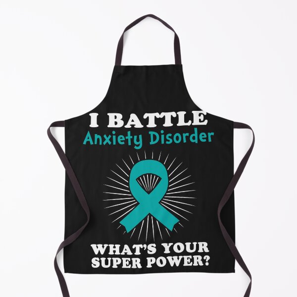 Item preview, I Battle Anxiety Disorder Funny Anxiety Disorder Warrior Gift designed and sold by rechardtee.