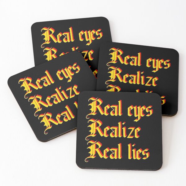 Item preview, Real Eyes Realize Real Lies Premium T-Shirt designed and sold by caragcric.