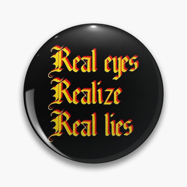 Item preview, Real Eyes Realize Real Lies Premium T-Shirt designed and sold by caragcric.