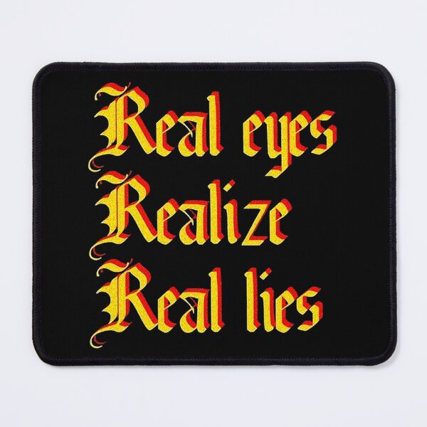 Item preview, Real Eyes Realize Real Lies Premium T-Shirt designed and sold by caragcric.