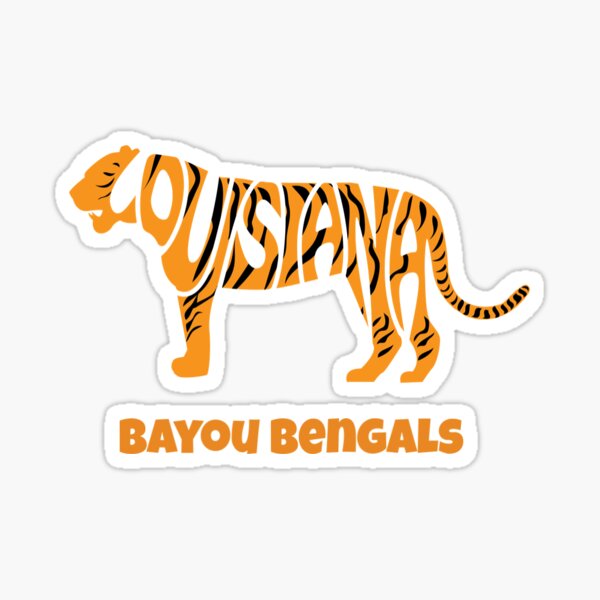 Item preview, Louisiana Bayou Bengals designed and sold by LeJeuneGifts.
