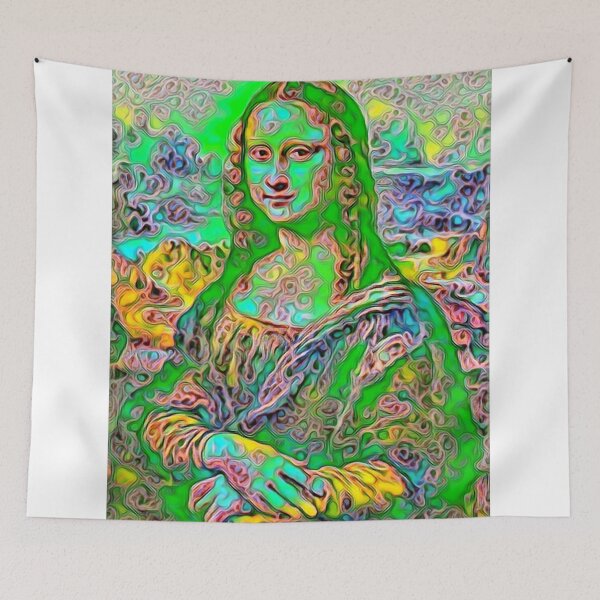 Item preview, "Mona Lisa (32)" a digitally painted reinvention. designed and sold by thalasson.