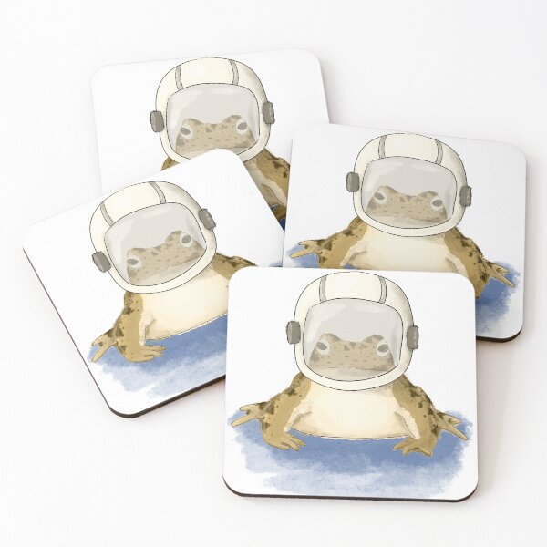 Item preview, Astronaut Frog designed and sold by DecadentDahliah.