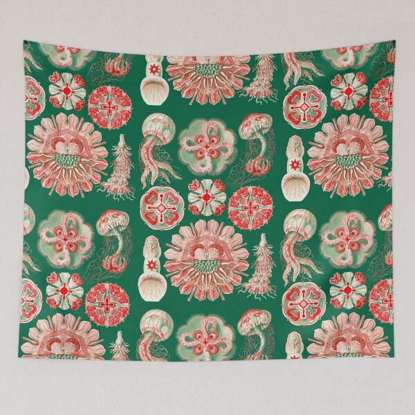Item preview, Jellyfish-Discomedusae–Schweibenquallen  by Ernst Haeckel designed and sold by TeeARTHY.
