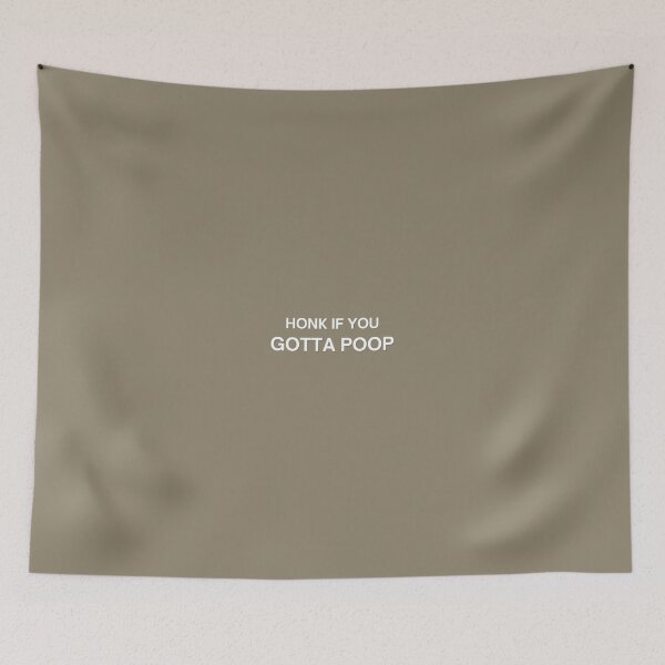 Item preview, honk if you gotta poop (color vers) designed and sold by ofbadfaith.