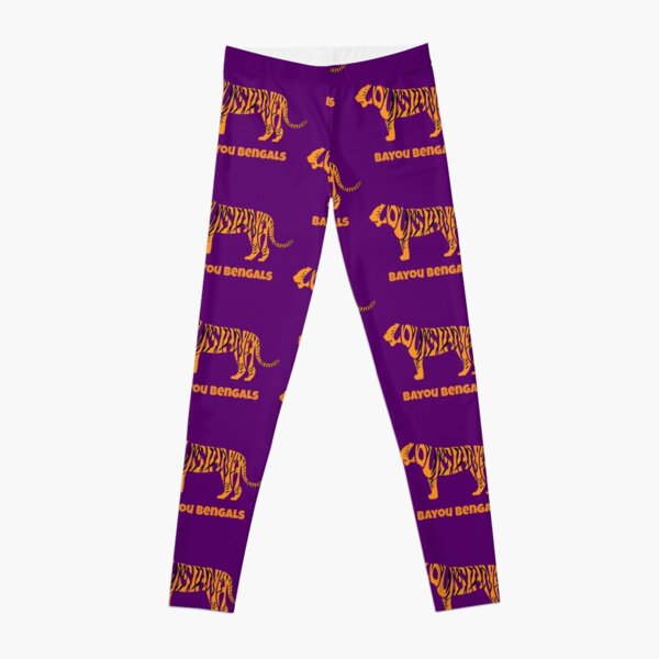 Louisiana Bayou Bengals Leggings for Sale by LeJeuneGifts