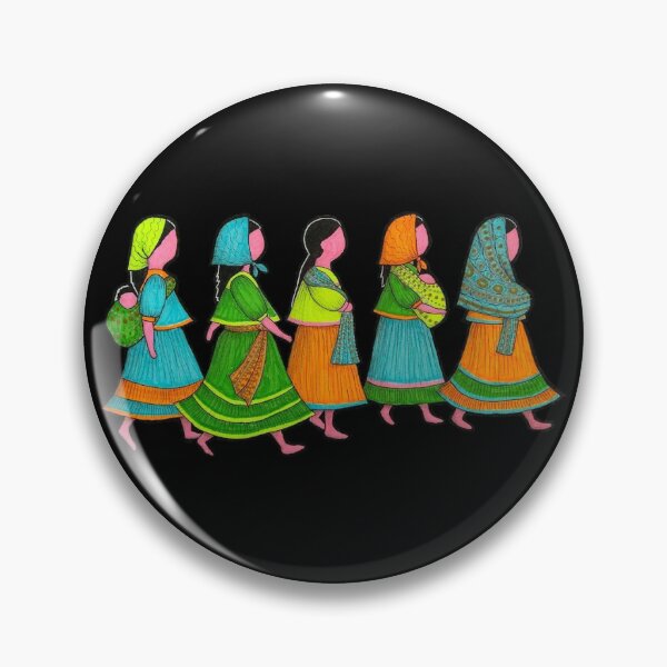 Item preview, Tarahumara women designed and sold by SnowsheepArt.