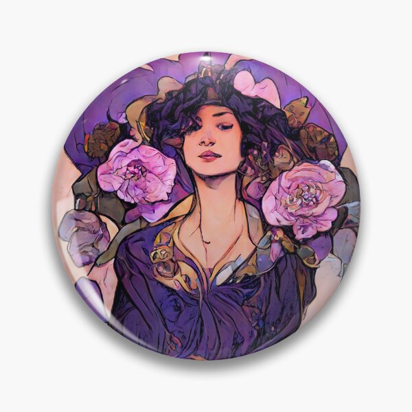 Item preview, Purple Rose Queen designed and sold by Deep-Fried-Ai.