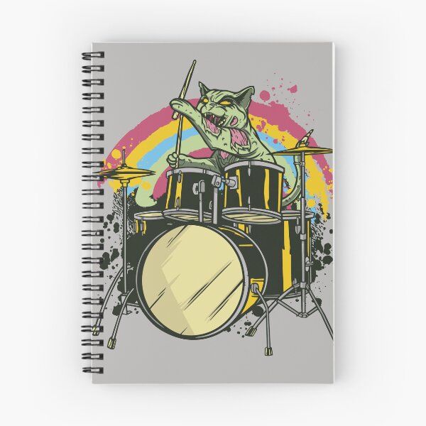 Item preview, Zombie Cat Drummer designed and sold by bennetthuskers.