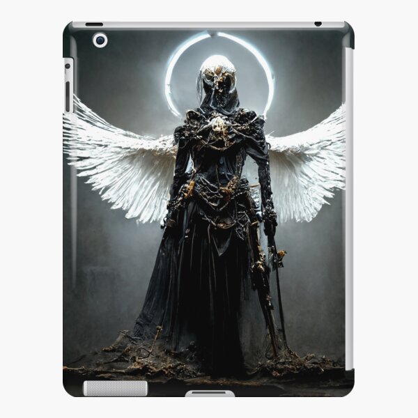 "Angel Of Death Midjourney" iPad Case & Skin for Sale by AICustomArt