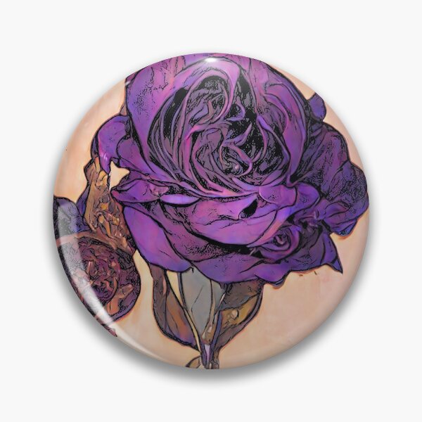 Item preview, Purple Rose designed and sold by Deep-Fried-Ai.
