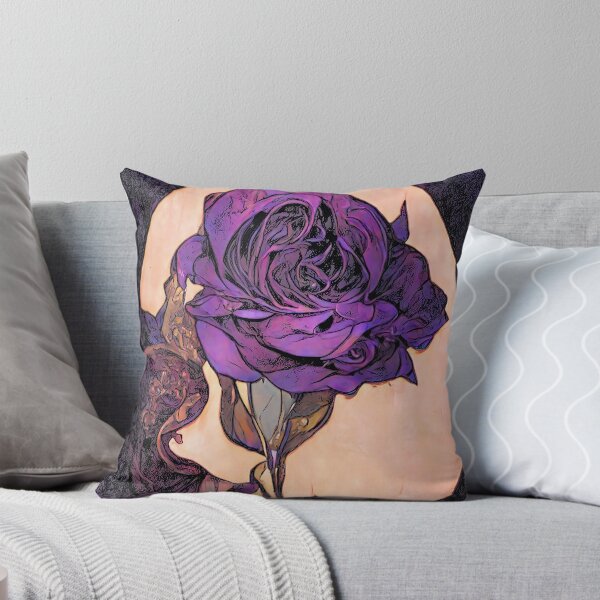 Item preview, Purple Rose designed and sold by Deep-Fried-Ai.