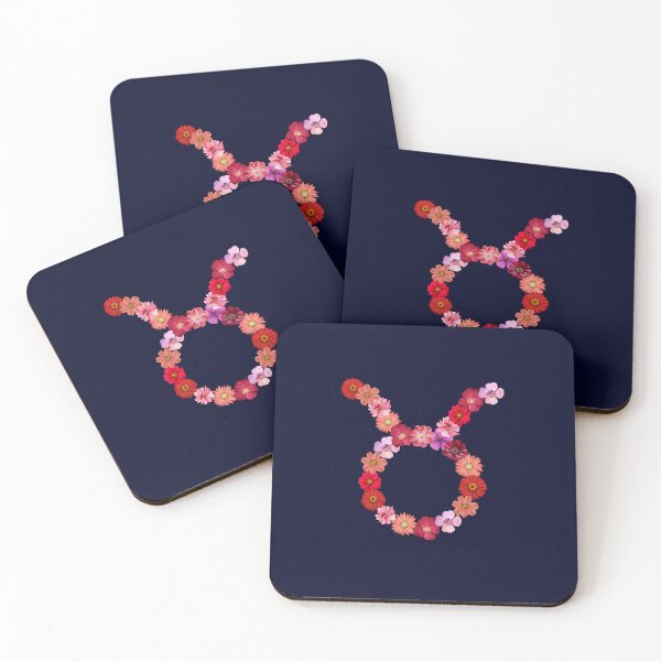 Item preview, Floral Taurus Zodiac Symbol designed and sold by Hellofriendco.