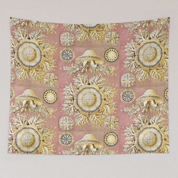 Item preview, Discomedusae–Schweibenquallen -gold jellyfish  Ernst Haeckel -Scientific Illustration Jellyfish by Ernst Haeckel designed and sold by TeeARTHY.