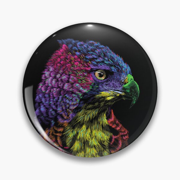 Item preview, Abstract neon colors eagle designed and sold by Bcolors.