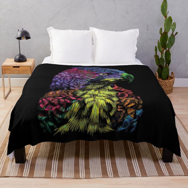 Item preview, Abstract neon colors eagle designed and sold by Bcolors.