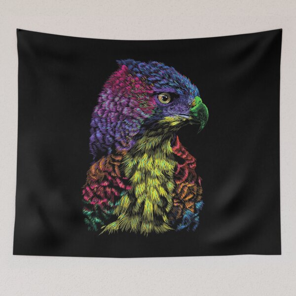 Item preview, Abstract neon colors eagle designed and sold by Bcolors.