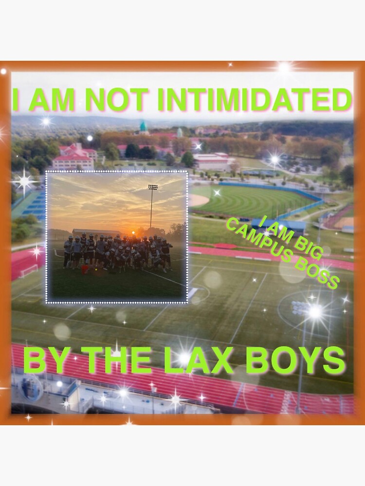 "LAX Boys" Sticker for Sale by MacAffirmations Redbubble