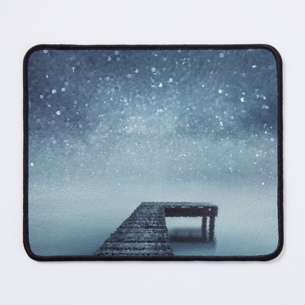 Item preview, Moody Starlit Pier designed and sold by MathenaArt.
