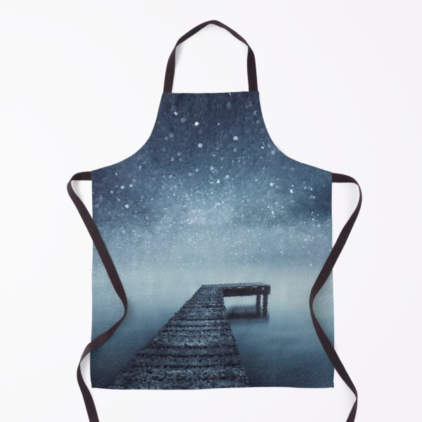 Item preview, Moody Starlit Pier designed and sold by MathenaArt.