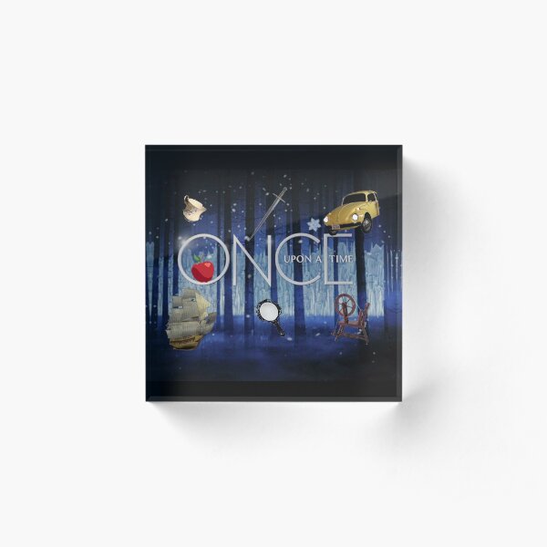 ONCE UPON A TIME new! Acrylic Block