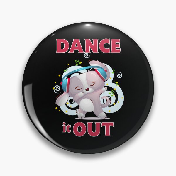 Item preview, Dance It Out - Dancing Dog designed and sold by BuxomBabe21.