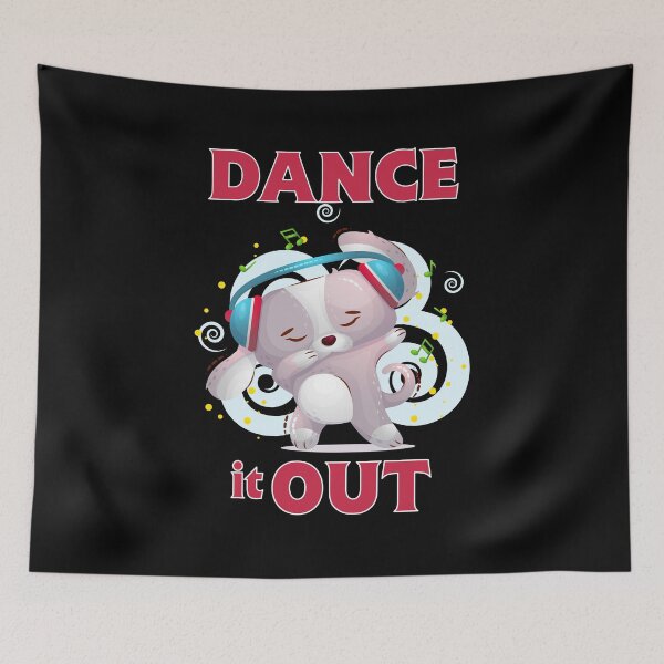 Item preview, Dance It Out - Dancing Dog designed and sold by BuxomBabe21.