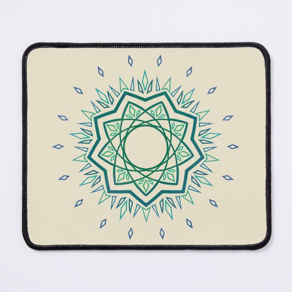 Item preview, Cool Colors Diamond Mandala designed and sold by mr-bowlman.