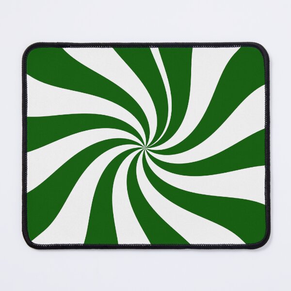 Item preview, Peppermint Candy Swirl in Green and White designed and sold by Darcy777.
