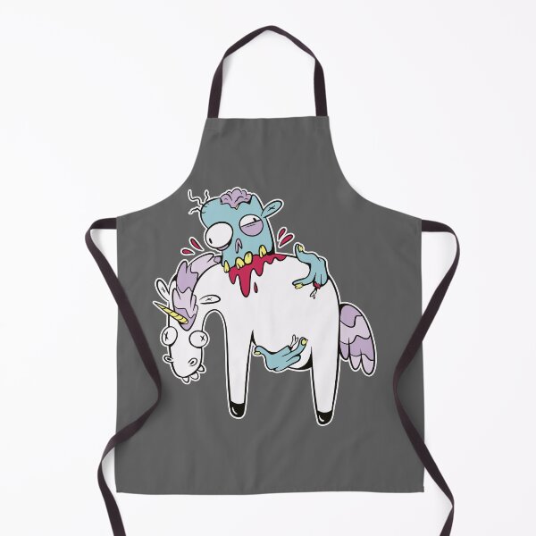 Item preview, zombie eating a unicorn designed and sold by bennetthuskers.