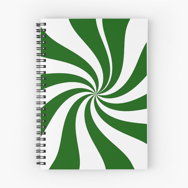 Item preview, Peppermint Candy Swirl in Green and White designed and sold by Darcy777.