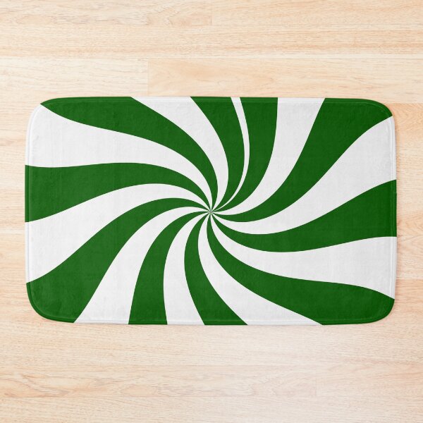 Item preview, Peppermint Candy Swirl in Green and White designed and sold by Darcy777.