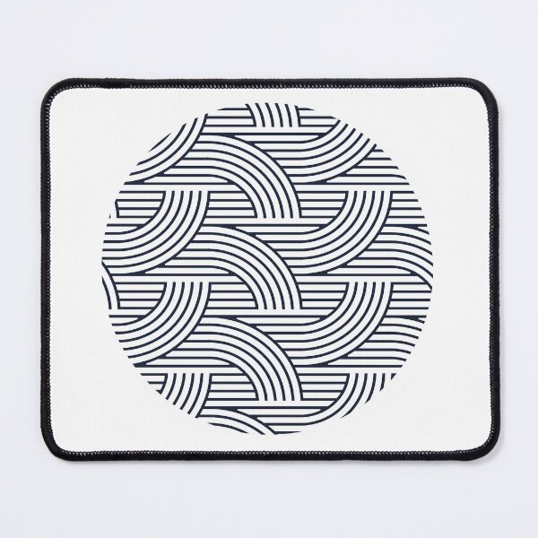Item preview, In the Navy geometric circular design pattern designed and sold by Haiii-Designs.