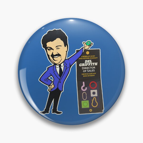 Artikelvorschau, Del Griffith Director of Sales Shower Curtain Ring Division entworfen und verkauft von acquiesce13.