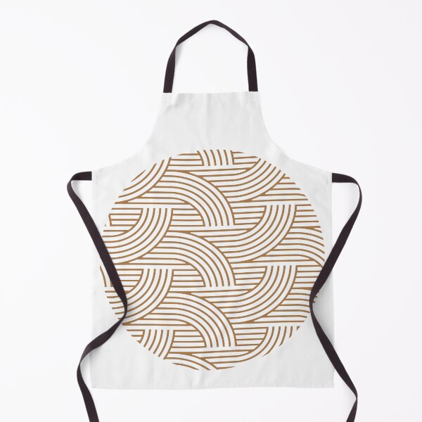 Item preview, Burnt orange amber geometric circular design pattern  designed and sold by Haiii-Designs.