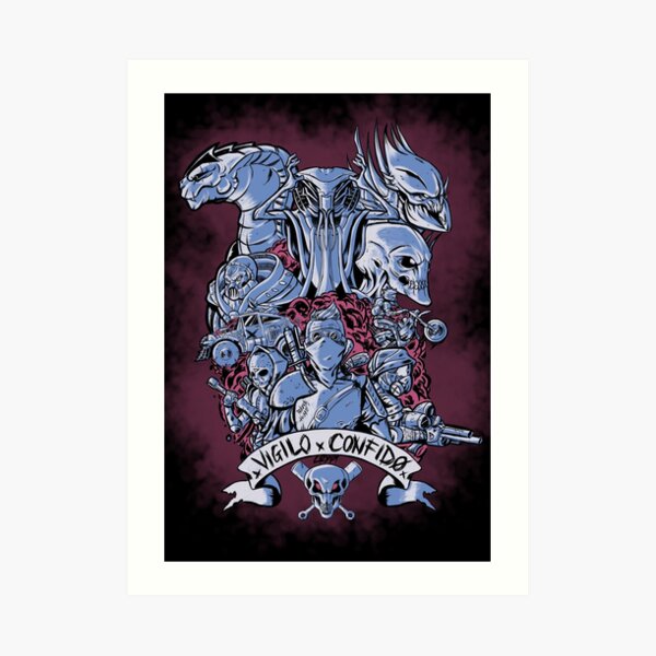 Vigilo Confido (prints) Art Print