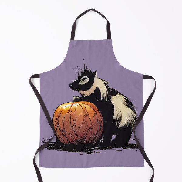 Item preview, Baby skunk on a pumpkin designed and sold by etherElric.