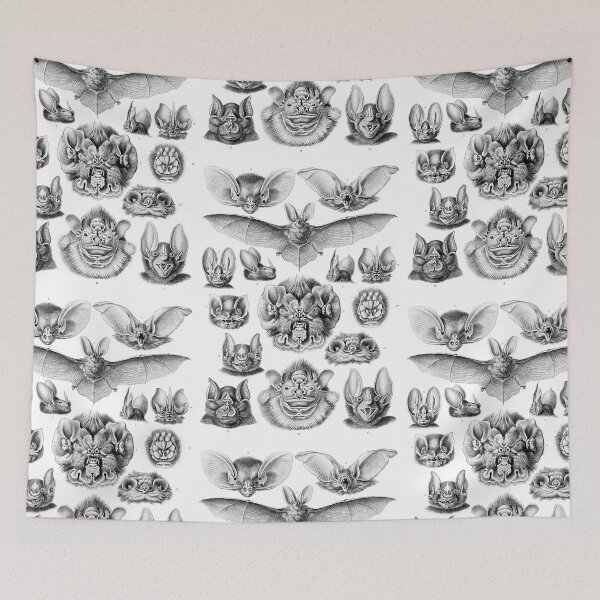 Item preview, Chiroptera–Fledertiere bats- by Ernst Haeckel designed and sold by TeeARTHY.