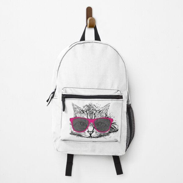 Item preview, Cute cat with pink sunglasses designed and sold by lucyshome.