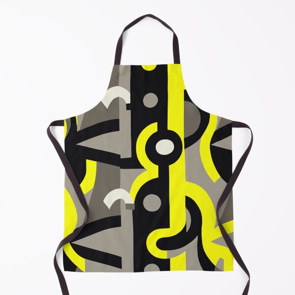 Item preview, Black and yellow abstraction designed and sold by The boys.