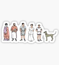Caecilius est in Horto Sticker