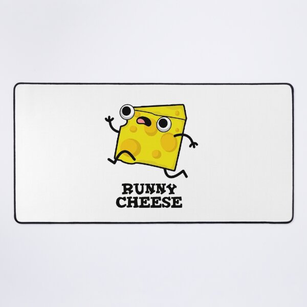 Item preview, Runny Cheese Funny Food Puns  designed and sold by punnybone.