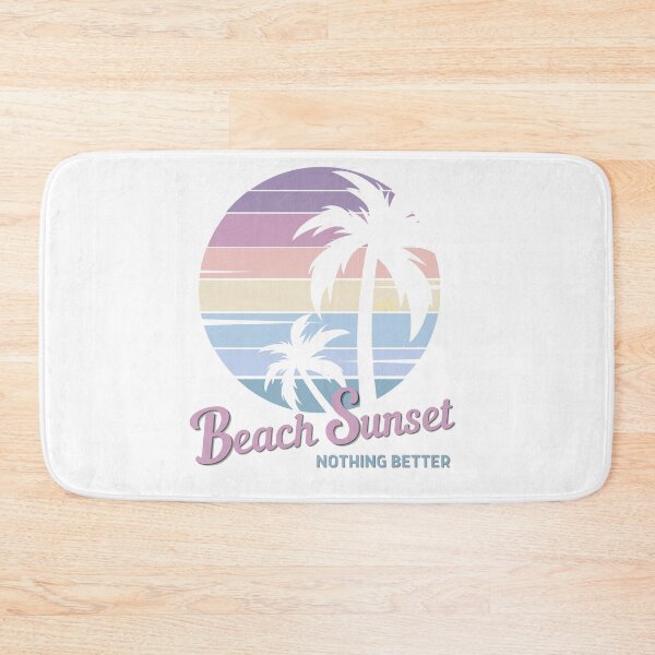Item preview, Beach Sunset - Vintage Tropical Sunset, Beach Love, The Summer Vibes, Nothing Better, Vacation designed and sold by Sun Sand & Sea Art.