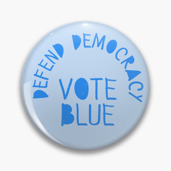 Item preview, VOTE BLUE DEFEND DEMOCRACY Vote Blue in 2022 designed and sold by LoveAndDefiance.